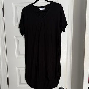 Bella Dahl Black Short Sleeve Dress